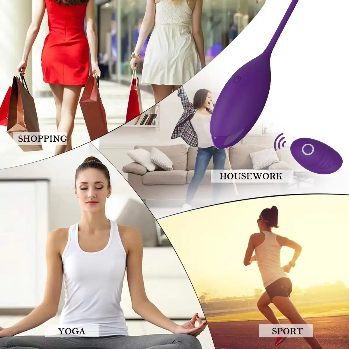 wireless remote vibrating egg